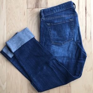 🔻The Gap Strety Cropped Blue Jeans Sz 2